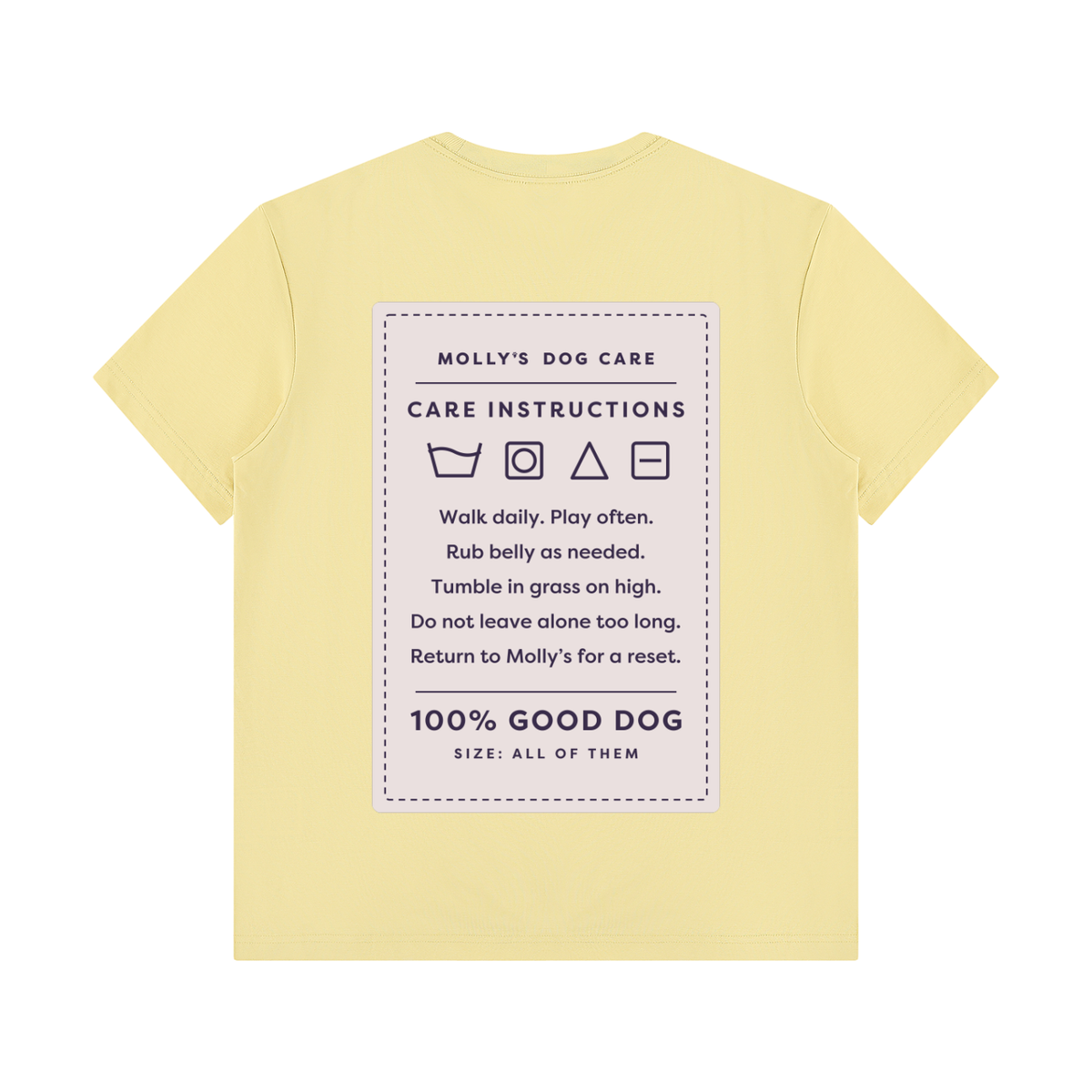 Care Instructions Tee