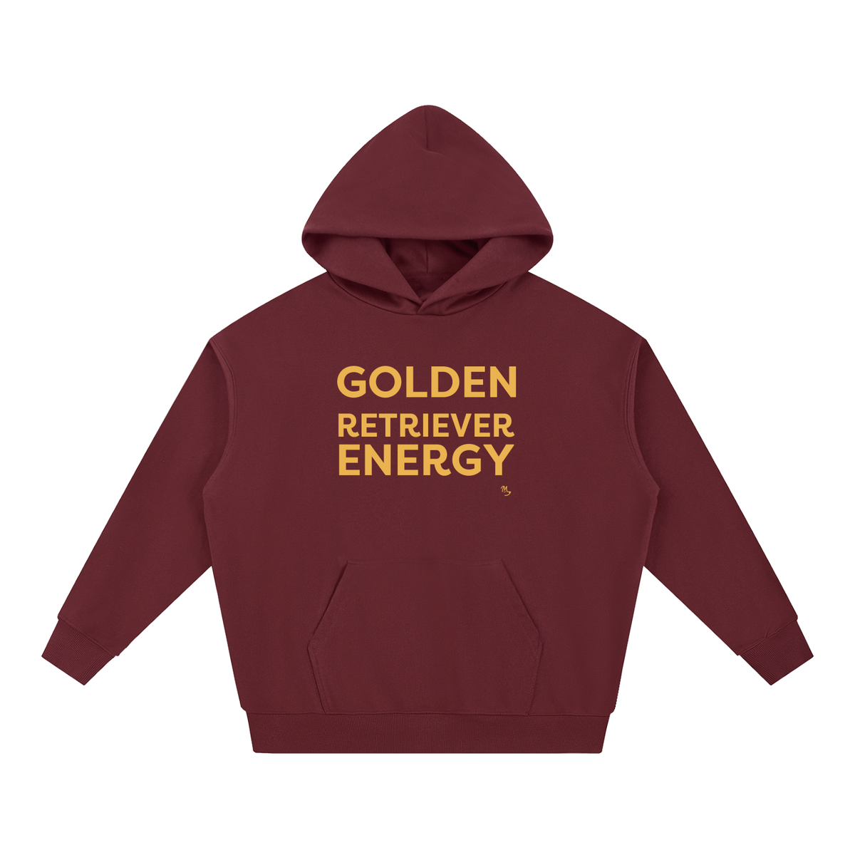 Golden Retriever Energy Hoodie