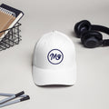 M Icon Cap in white, front