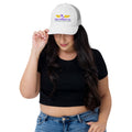 Treat Freight Co. Trucker in white, front