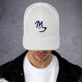 M-Dog Trucker in white, front