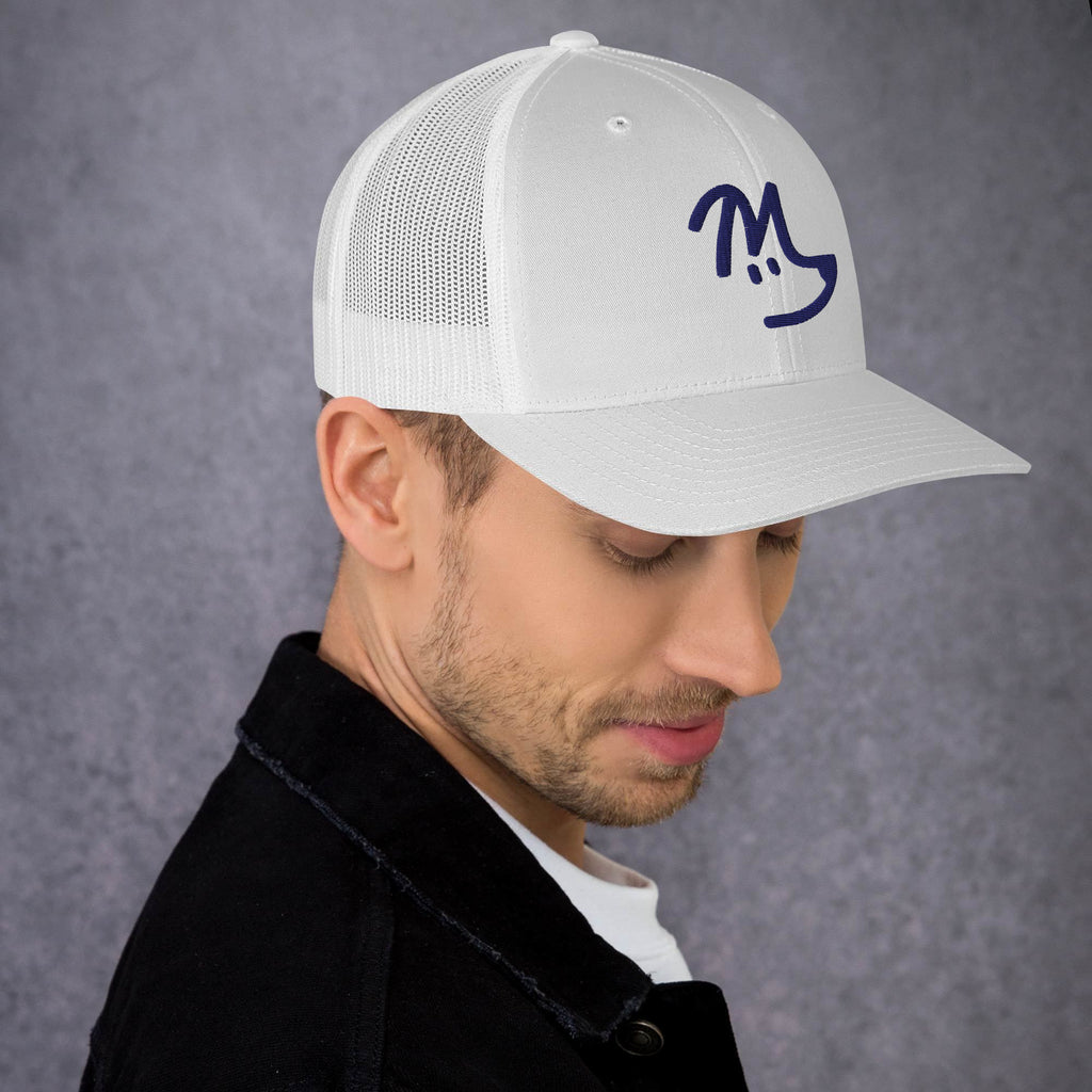 M-Dog Trucker in white, right side